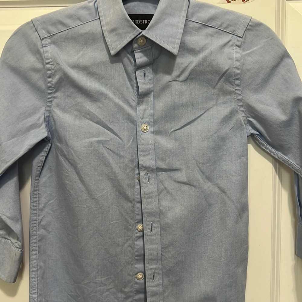 Bottom down dress Nordstrom shirt